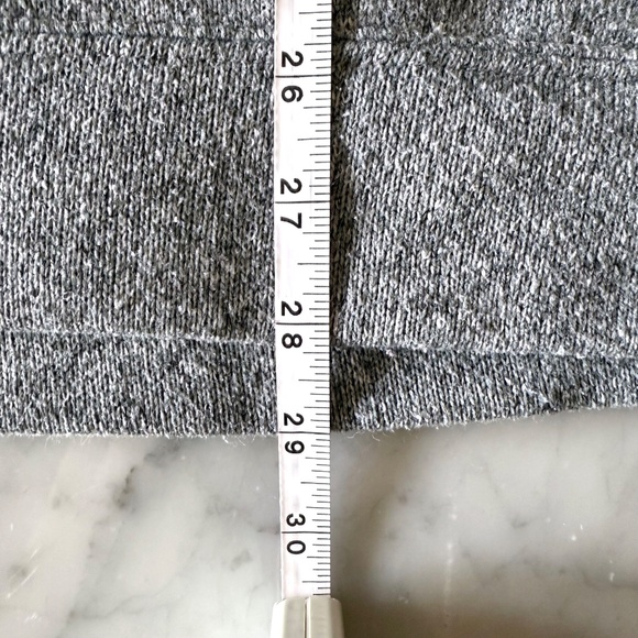 Old Navy Fleece Quarter Zip Men’s XL Grey Marled Pullover Athleisure Layer - Picture 9 of 9